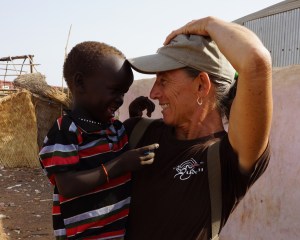 Jefur and I clowning and loving.